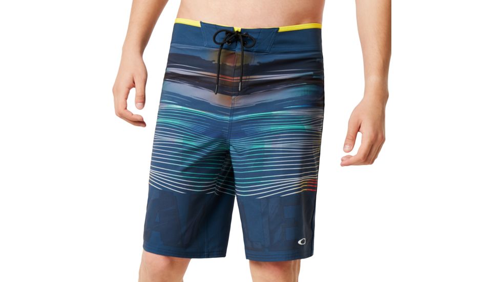 Oakley Optical Print Boardshort 21 in - Mens, Foggy Blue, 32, 482588-6FB-32