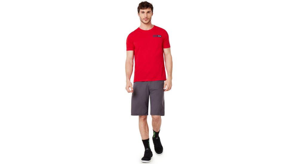 Oakley Orlando Skyline Back Tee - Mens, Chili Red, Large, 457800-4CR-L