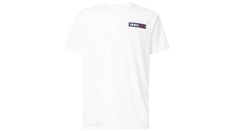 Oakley Orlando Skyline Back Tee - Mens, White, Extra Large, 457800-100-XL