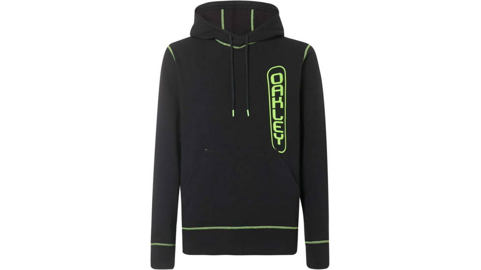 Oakley Overlock Pullover Hoodie - Mens, Blackout, 2XL, 472545-02E-XXL