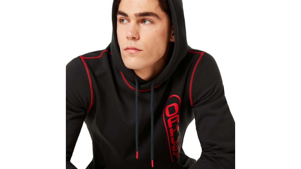 Oakley Overlock Pullover Hoodie - Mens, Dull Onyx, Extra Large, 472545-27C-XL