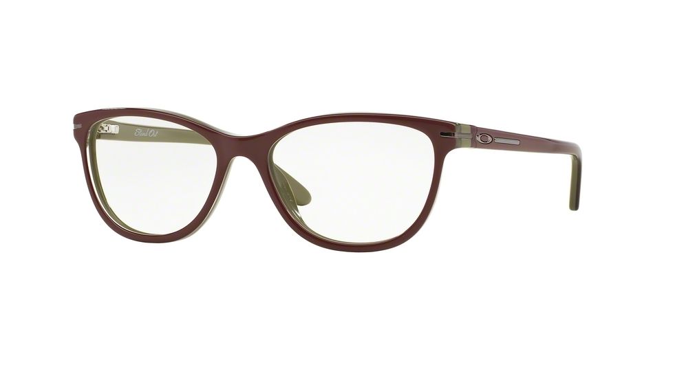 Oakley Stand Out Bifocal Prescription Eyeglasses 111202-53 - Mahogany Frame