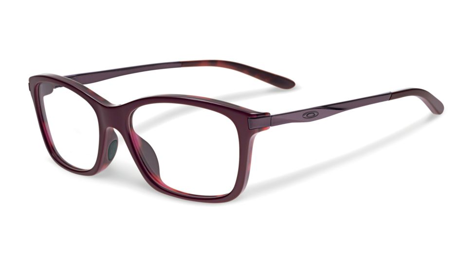 Oakley NINE-TO-FIVE Single Vision Prescription Eyeglasses, Pink Tortoise Frame, OX1127-0352SV