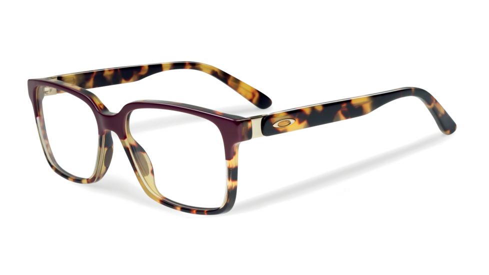 Oakley Confession Progressive Prescription Eyeglasses, Magenta / Tortoise Frame, OX1128-0352PR