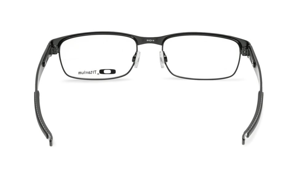 Oakley Carbon Plate Single Vision Prescription Eyeglasses, Black/Ferrari Red Frame, OX5079-0453SV