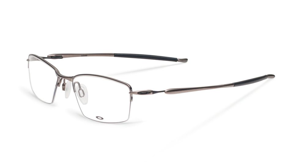 Oakley OX5113-0351 Lizard Eyeglass Frames, Brushed Chrome Frame