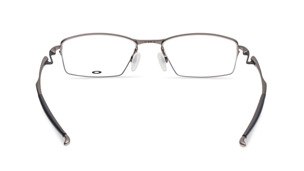 Oakley OX5113-0351 Lizard Eyeglass Frames, Brushed Chrome Frame
