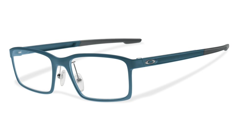 Oakley OX8038-0352 Milestone Eyeglass Frames, Blue Steel Frame