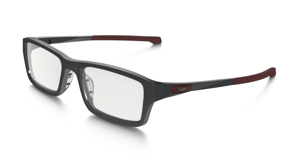 Oakley OX8039-0355 Chamfer Eyeglass Frames, Satin Pavement Frame