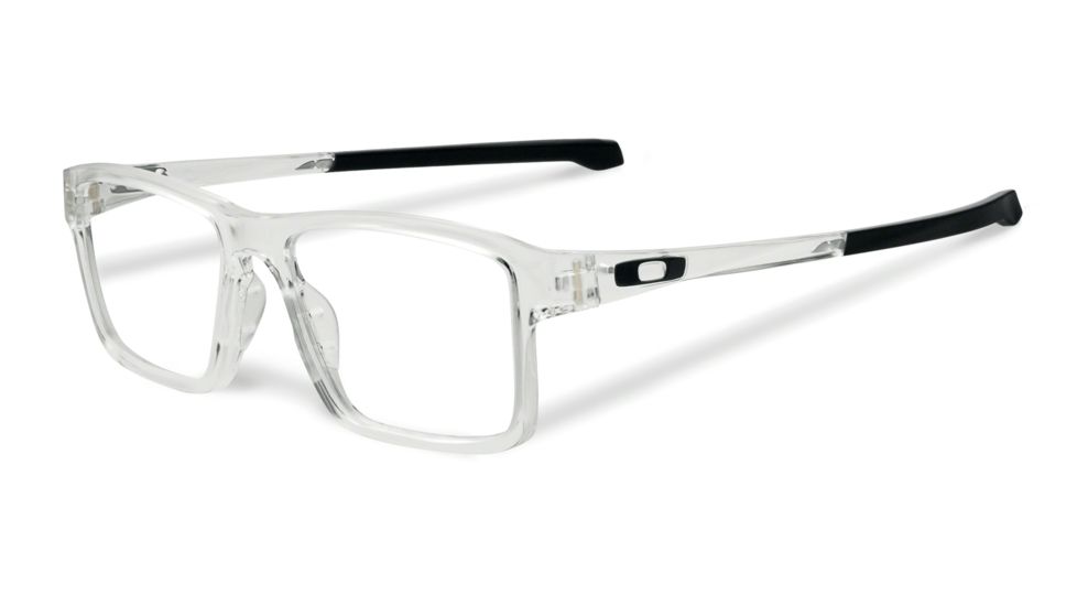 Oakley Chamfer 2 Single Vision Prescription Eyeglasses, Frost Frame, OX8040-0252SV