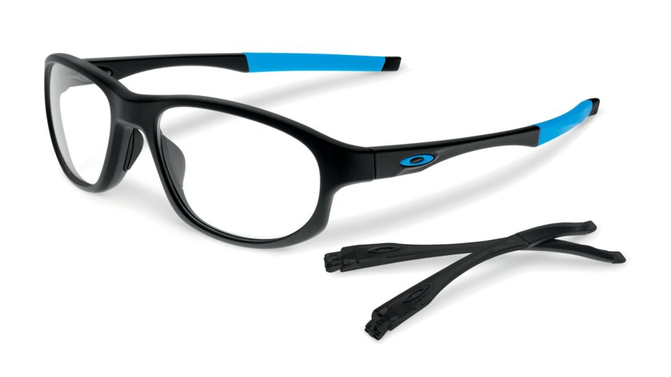 Oakley Crosslink Strike Bifocal Prescription Eyeglasses, Satin Black Frame, OX8048-0156BI