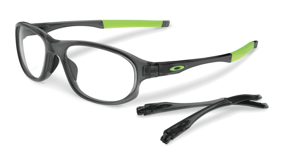Oakley Crosslink Strike Bifocal Prescription Eyeglasses, Grey Smoke Frame, OX8048-0256BI