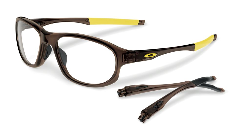 Oakley Crosslink Strike Bifocal Prescription Eyeglasses, Bark Frame, OX8048-0354BI