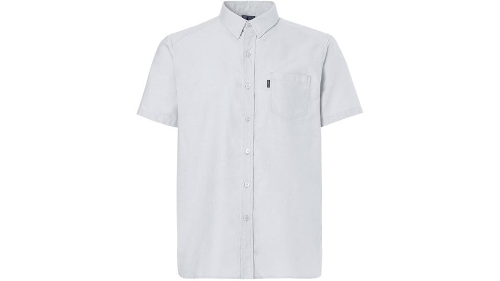 Oakley Oxford Short Sleeve - Mens, Stone Gray, Large 401886-22Y-L