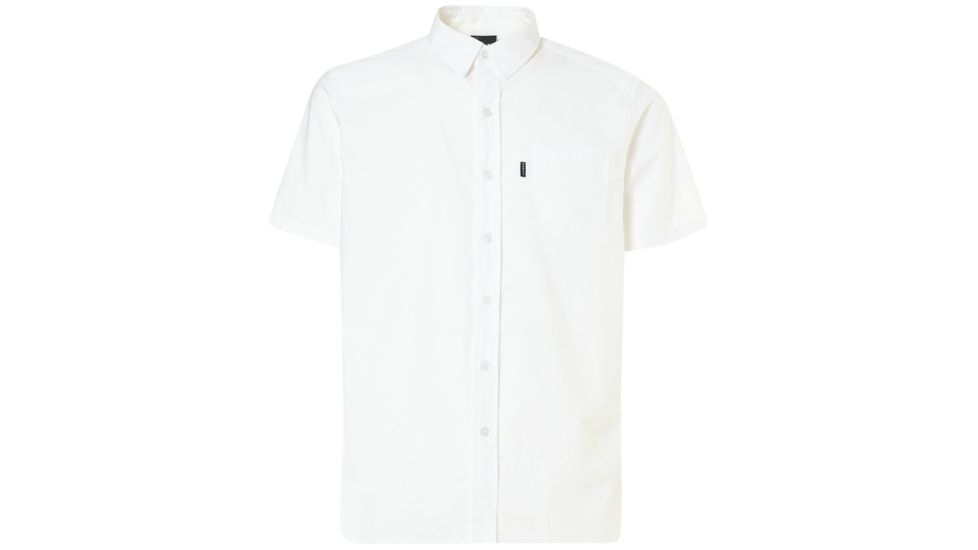 Oakley Oxford Short Sleeve - Mens, White, XXL, 401886-100-XXL