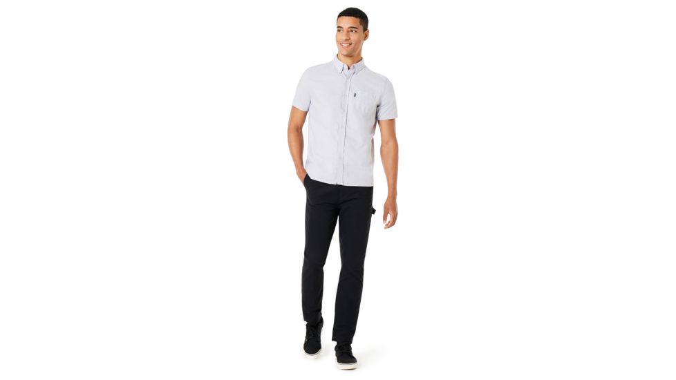 Oakley Oxford Short Sleeve Shirt - Mens, Stone Gray, Medium, 401886-22Y-M