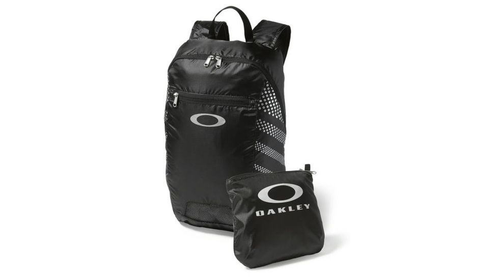 Oakley Packable Backpack,18L,17x11x6in,Black 92732-01K