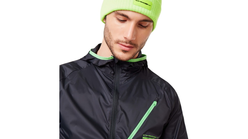 Oakley Packable Jacket - Mens, Blackout, Extra Large, 412798-02E-XL
