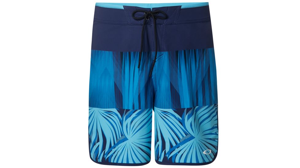 Oakley Palm Geometric Boardshort 19 in- Mens, Atol Blue Palm P, 34, 482566-99B-34
