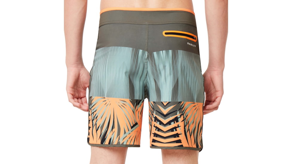 Oakley Palm Geometric Boardshort 19 - Mens, Autumn Glory Palm P, 40, 482566-99A-40