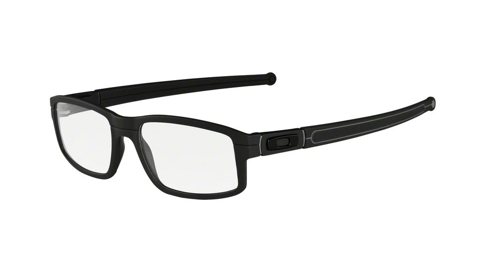 Oakley PANEL OX3153 Eyeglass Frames 315301-53 - Black Frame, Clear Lenses