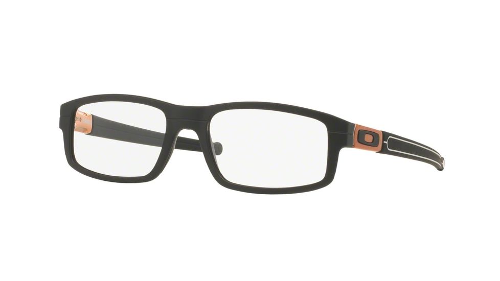 Oakley PANEL OX3153 Eyeglass Frames 315304-53 - Black Bronze Frame, Clear Lenses