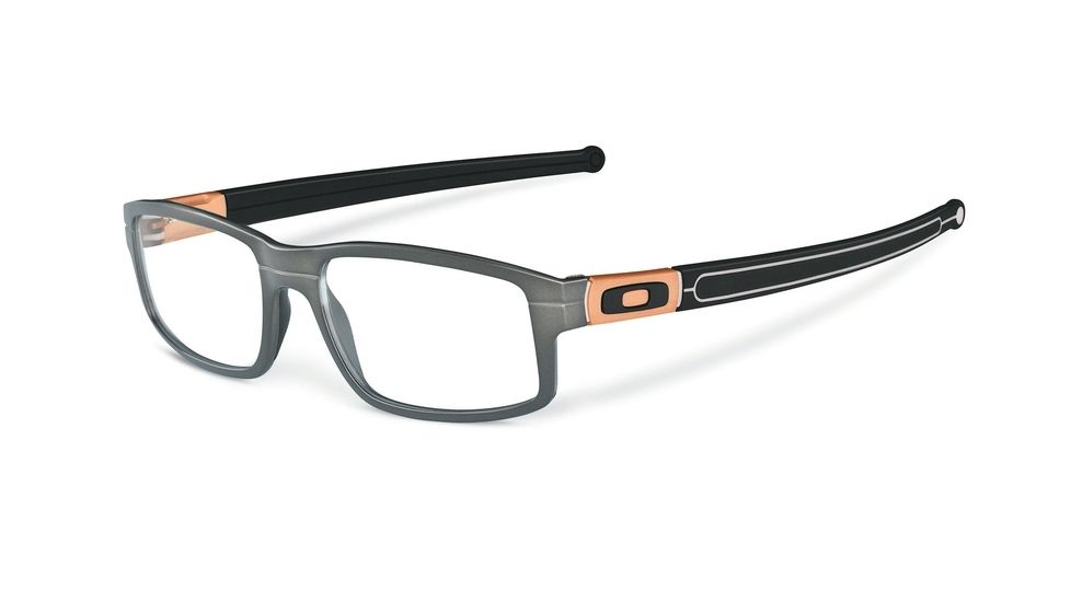 Oakley PANEL OX3153 Eyeglass Frames 315305-53 - Grey Bronze Frame