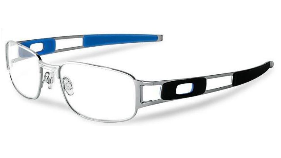Oakley Paperclip 53mm Chrome Progressive Vision Prescription Eyeglasses OX3114-0453