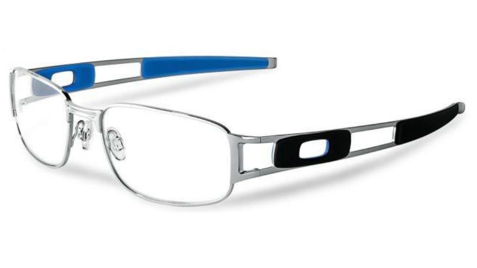 Oakley Paperclip 55mm Chrome Progressive Vision Prescription Eyeglasses OX3114-0455