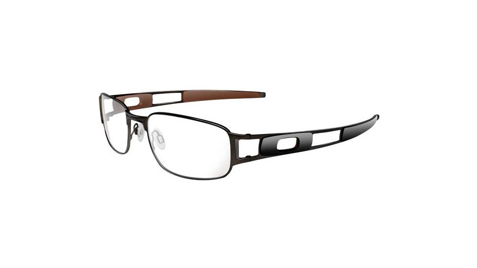 Oakley Paperclip 55mm Pewter Men's Bifocal Progressive Prescription Glasses  OX3114-0255
