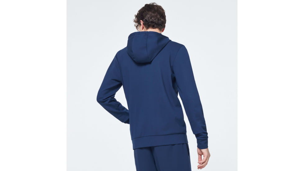 Oakley Patch Full Zip Hoodie - Mens, Universal Blue, 2XL, FOA400019-6ZZ-XXL