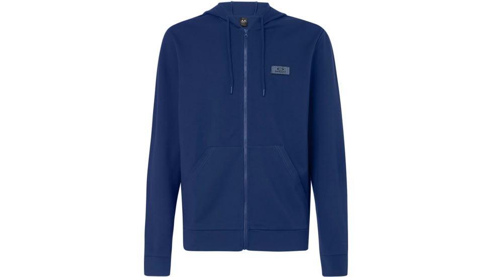 Oakley Patch Full Zip Hoodie - Mens, Universal Blue, 2XL, FOA400019-6ZZ-XXL
