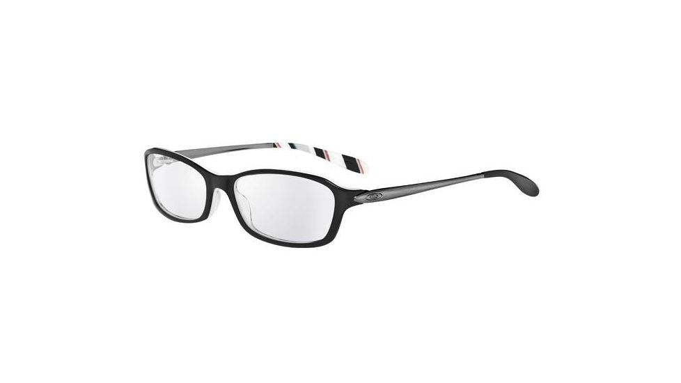 Oakley Permissive 52mm Black Stripe Women's Eyeglass Frames w/ Blank Lenses OX1038-0152