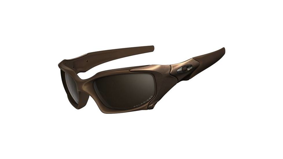 Oakley Pit Boss Matte Rootbeer/Bronz Frame w/ Tungsten Iridium Polarized Lenses Men's Sunglasses 03-305