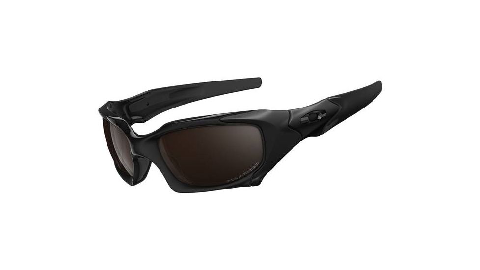 Oakley Pit Boss Polished Black /Gnmt Frame w/ VR28 Black Iridium Polarized Lenses Men's Sunglasses 03-304