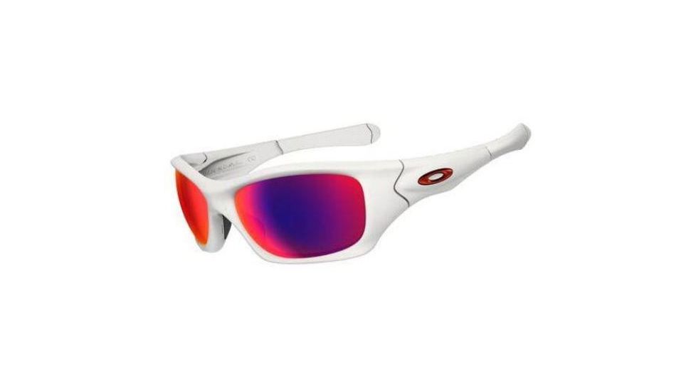 Oakley Pit Bull Single Vision Prescription Sunglasses - Matte White Frame OO9127-07