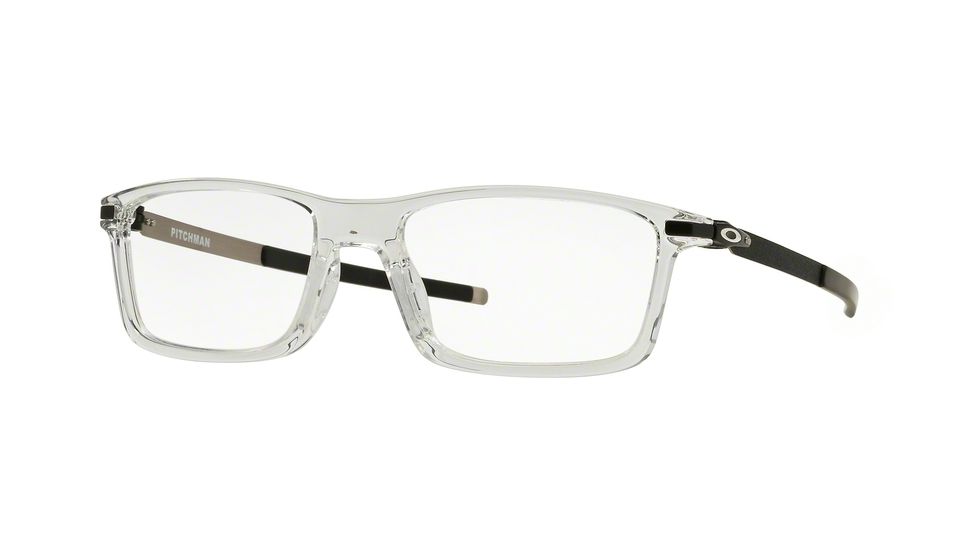 Oakley PITCHMAN OX8050 Progressive Prescription Eyeglasses 805002-55 - Clear Frame
