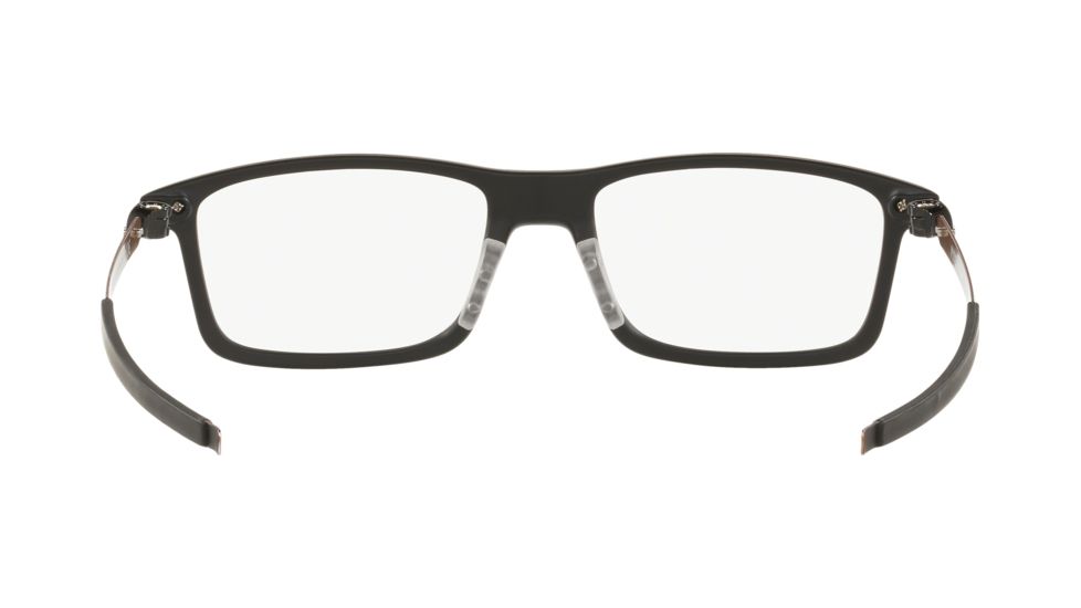Oakley PITCHMAN OX8050 Progressive Prescription Eyeglasses, 55mm, Matte Black, OX8050-805011-55-PRO