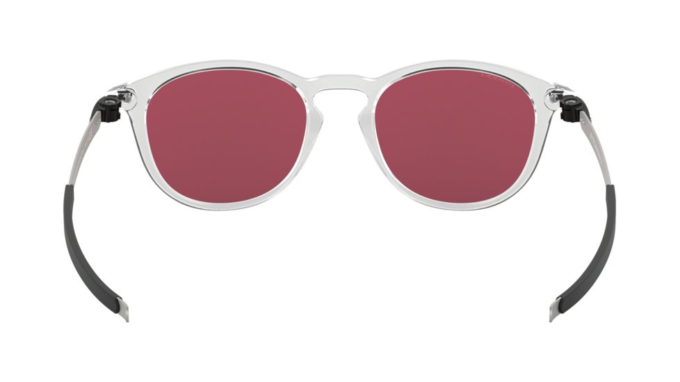 Oakley PITCHMAN R OO9439 Sunglasses 943904-50 - Polished Clear Frame, Prizm Sapphire Lenses