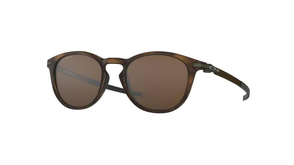 Oakley PITCHMAN R OO9439 Sunglasses 943906-50 - Polished Brown Tortoise Frame, Prizm Tungsten Polarized Lenses