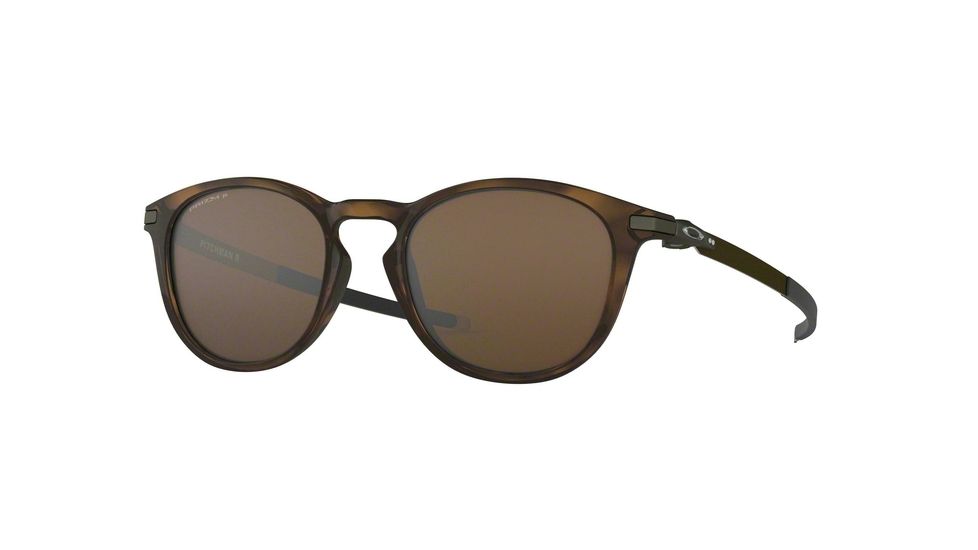 Oakley PITCHMAN R OO9439 Progressive Prescription Sunglasses, 50mm, Polished Brown Tortoise, OO9439-943906-50-PRO
