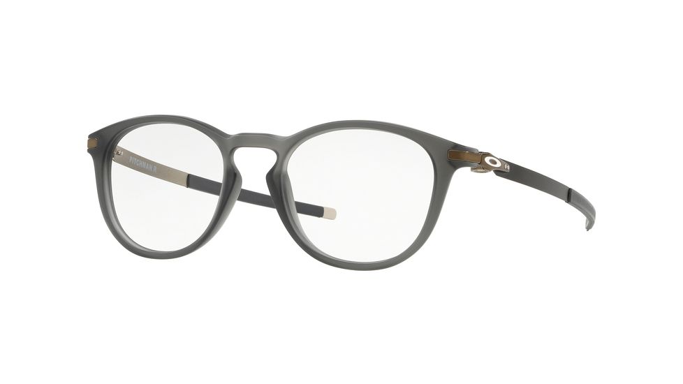 Oakley PITCHMAN R OX8105 Bifocal Prescription Eyeglasses, 50mm, Matte Grey Smoke, OX8105-810507-50-BI