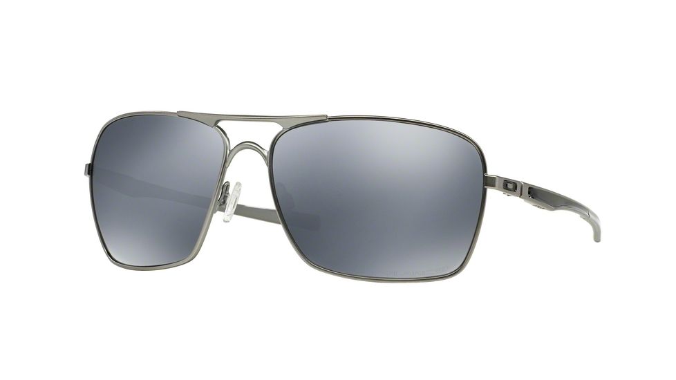 Oakley PLAINTIFF SQUARED OO4063 Progressive Prescription Sunglasses OO4063-406309-63 - Lens Diameter 63 mm, Frame Color Lead