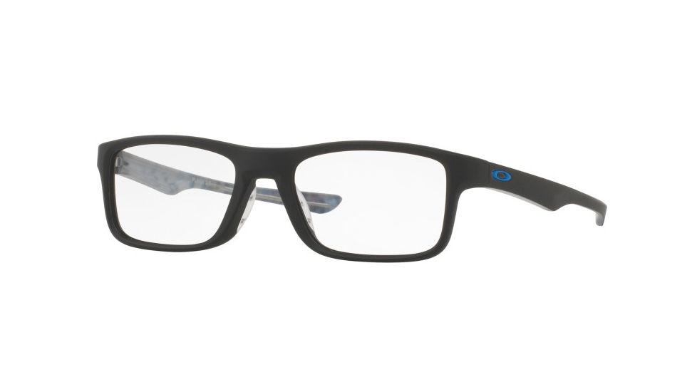 Oakley PLANK 2.0 OX8081 Progressive Prescription Eyeglasses 808101-53 - Satin Black Frame
