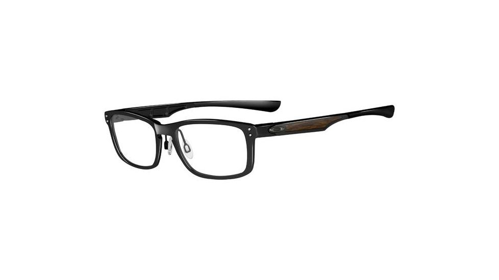 Oakley Plank 53mm Matte Black Men's Eyeglass Frames w/ Blank Lenses 22-193