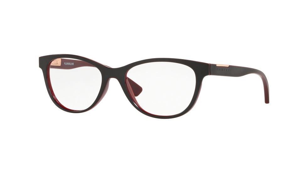 Oakley PLUNGELINE OX8146 Bifocal Prescription Eyeglasses, 50mm, Clear Lenses, OX8146-814604-50-BI
