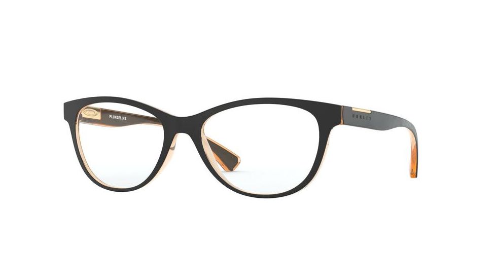 Oakley PLUNGELINE OX8146 Bifocal Prescription Eyeglasses, 50mm, Clear Lenses, OX8146-814605-50-BI