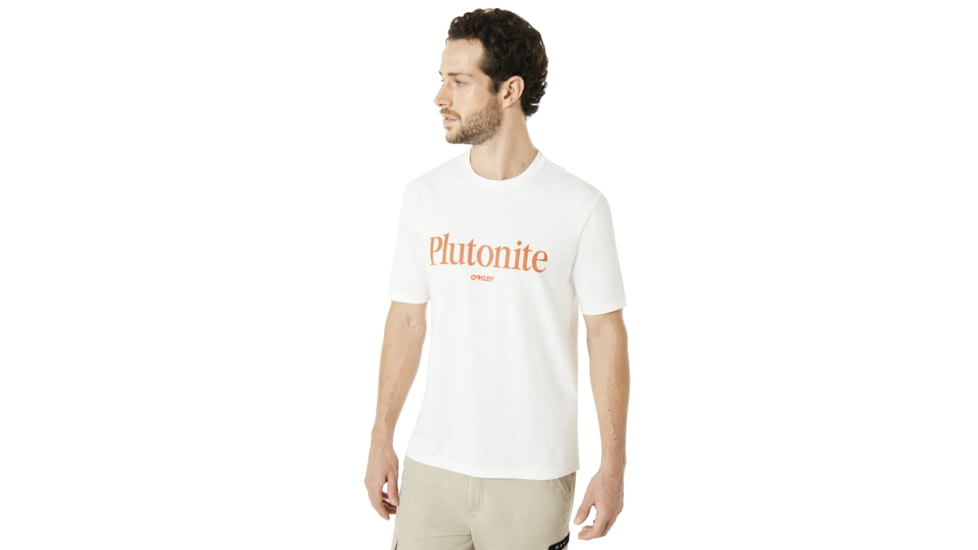 Oakley Plutonite Short Sleeve - Mens, White, XXL, 457334-100-XXL