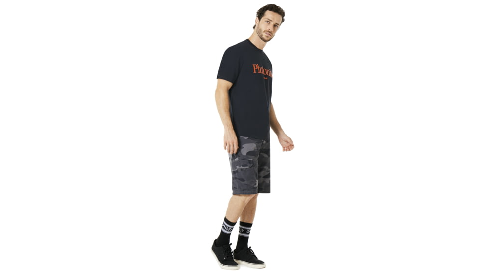 Oakley Plutonite Ss - Mens, Blackout, Large, 457334-02E-L