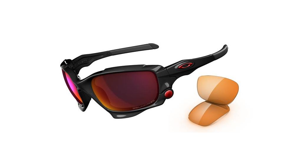 Oakley Jawbone Progressive Prescription Sunglasses - Polished Black Frame 04-203